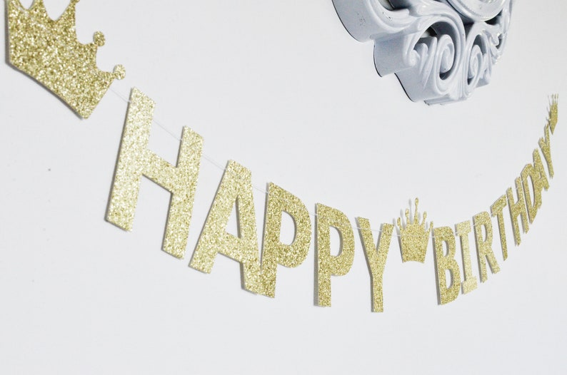 happy birthday paper crowns