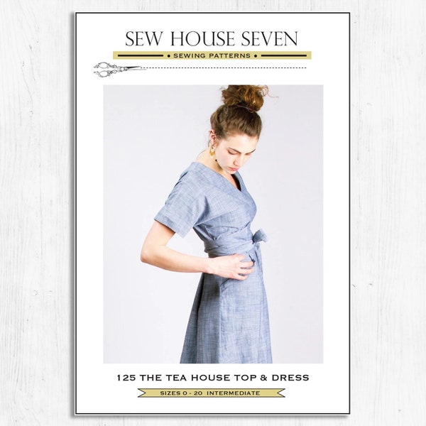 Sew House Seven - The Tea House Top & Dress  - Paper Sewing Pattern