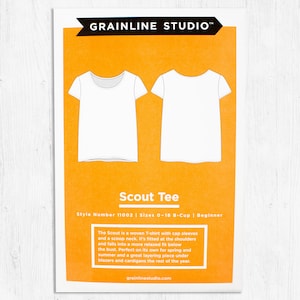 The Scout Tee by Grainline Studios - Paper Sewing Pattern