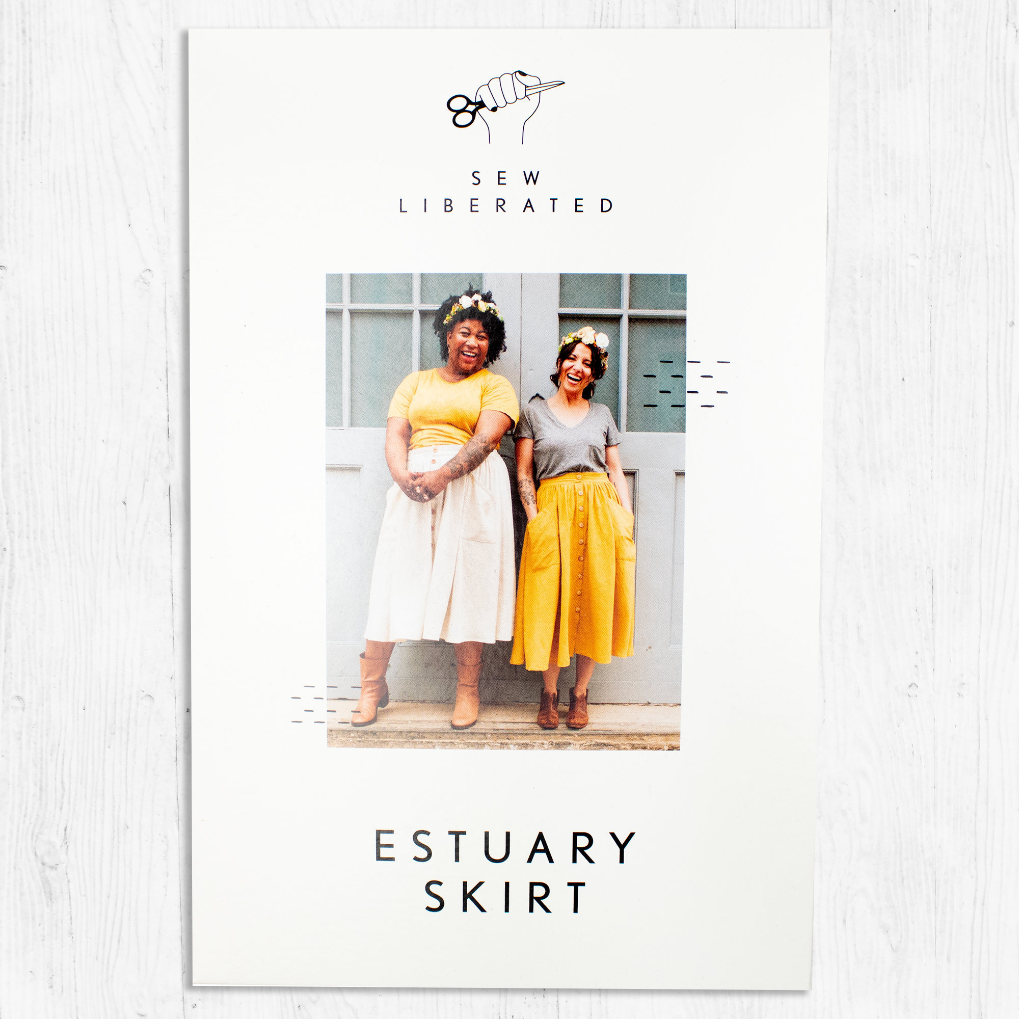 Estuary Skirt by Sew Liberated Paper Sewing Pattern 