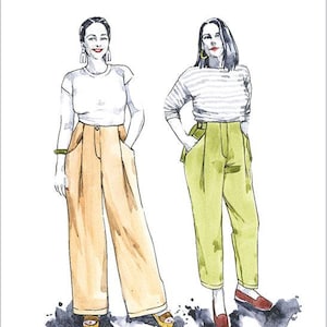 Mitchell Trousers by Closet Core Patterns - Paper Sewing Pattern