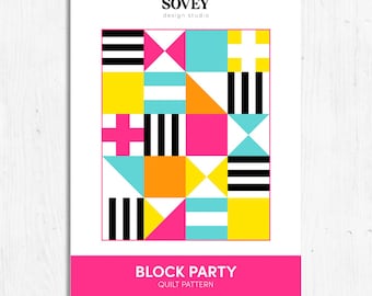 Corinne Sovey - Block Party Quilt Pattern