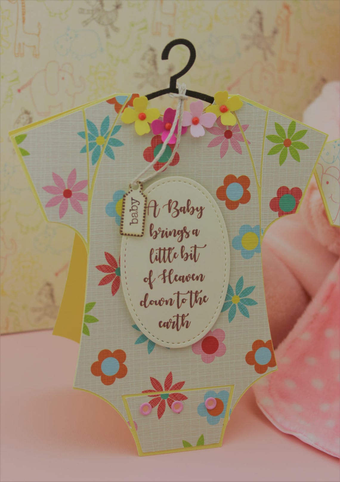 Baby Onesie Cards Baby Shower Invitation Baby Handmade Etsy