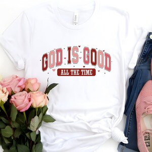 God is Good Unisex Tee, Christian Valentines Shirt, Inspirational Graphic Tee, Religious Tshirt, Faith-Based Apparel
