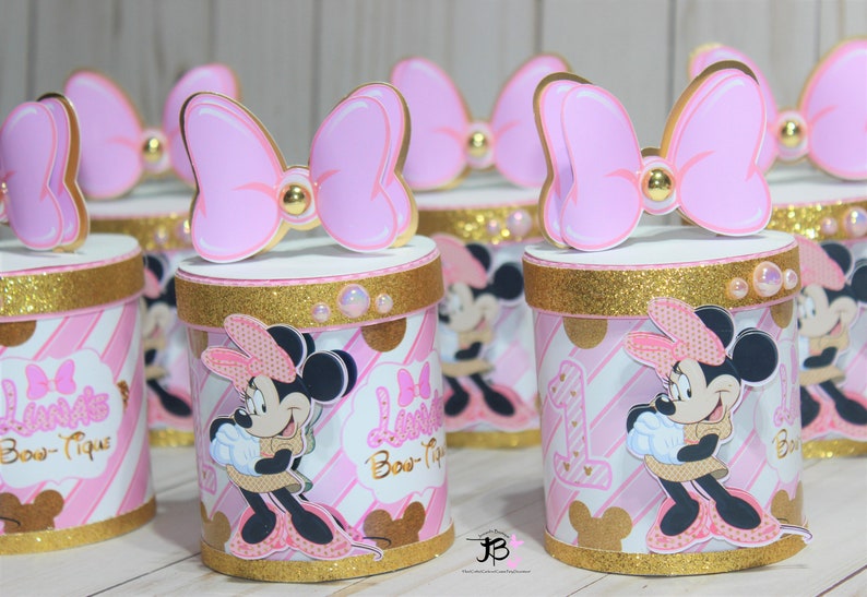 Minnie Mouse Potato Cans Minnie Favor Box Minnie Mouse - Etsy