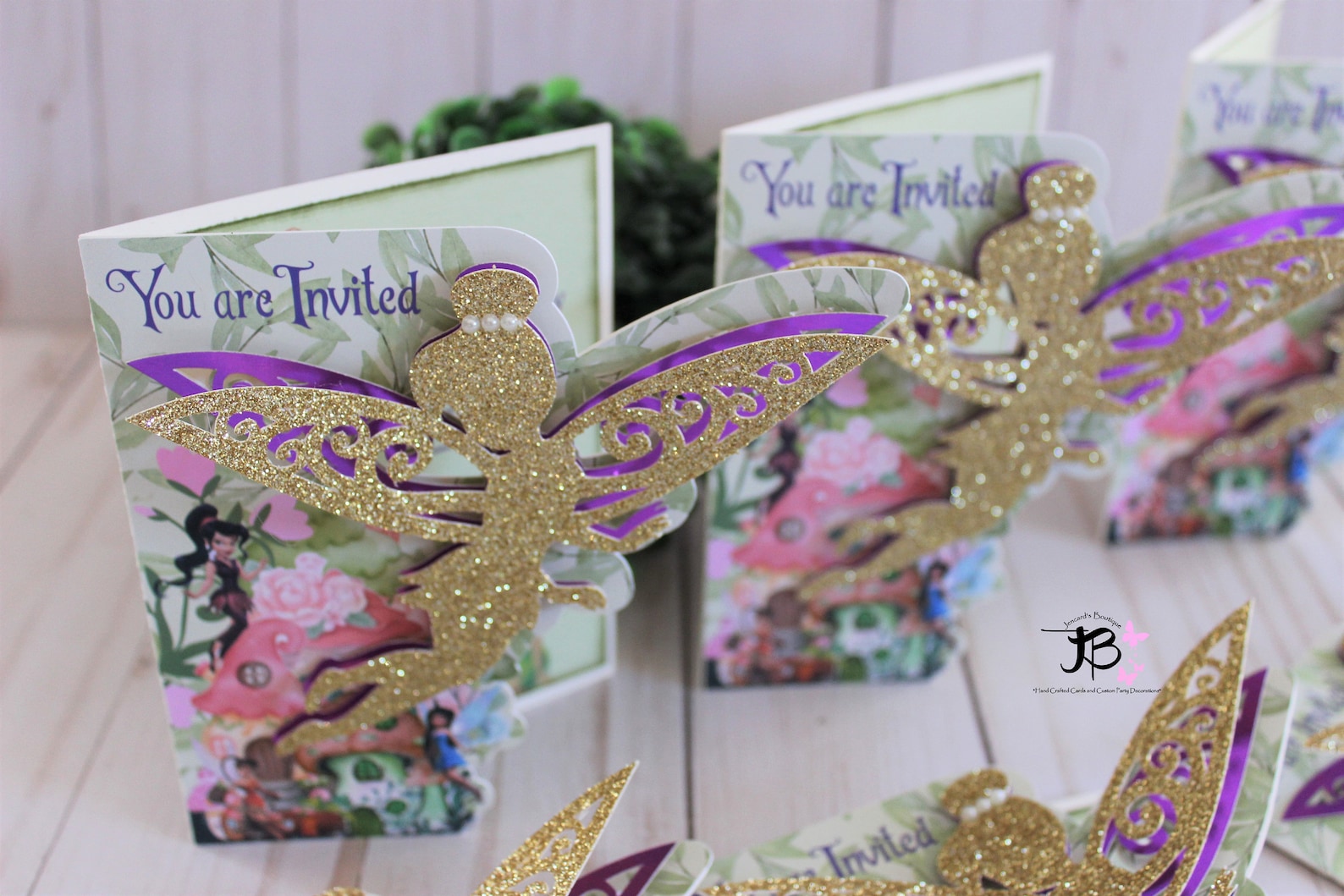 Tinker Bell Invitations Tinker Bell Birthday Invites Fairy Birthday