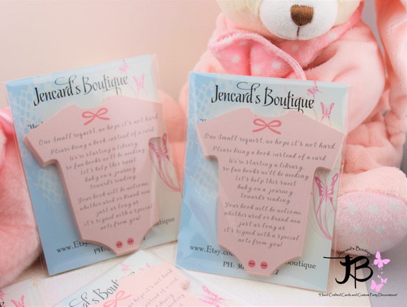 Baby Shower Book Request Onesie Book Request Onesie Baby Etsy