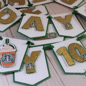 Kaffee Banner, Frappe Geburtstag Banner, Kaffee Dekoration, Kaffee Party Dekoration, Frappe Thema, Kaffee Thema Banner