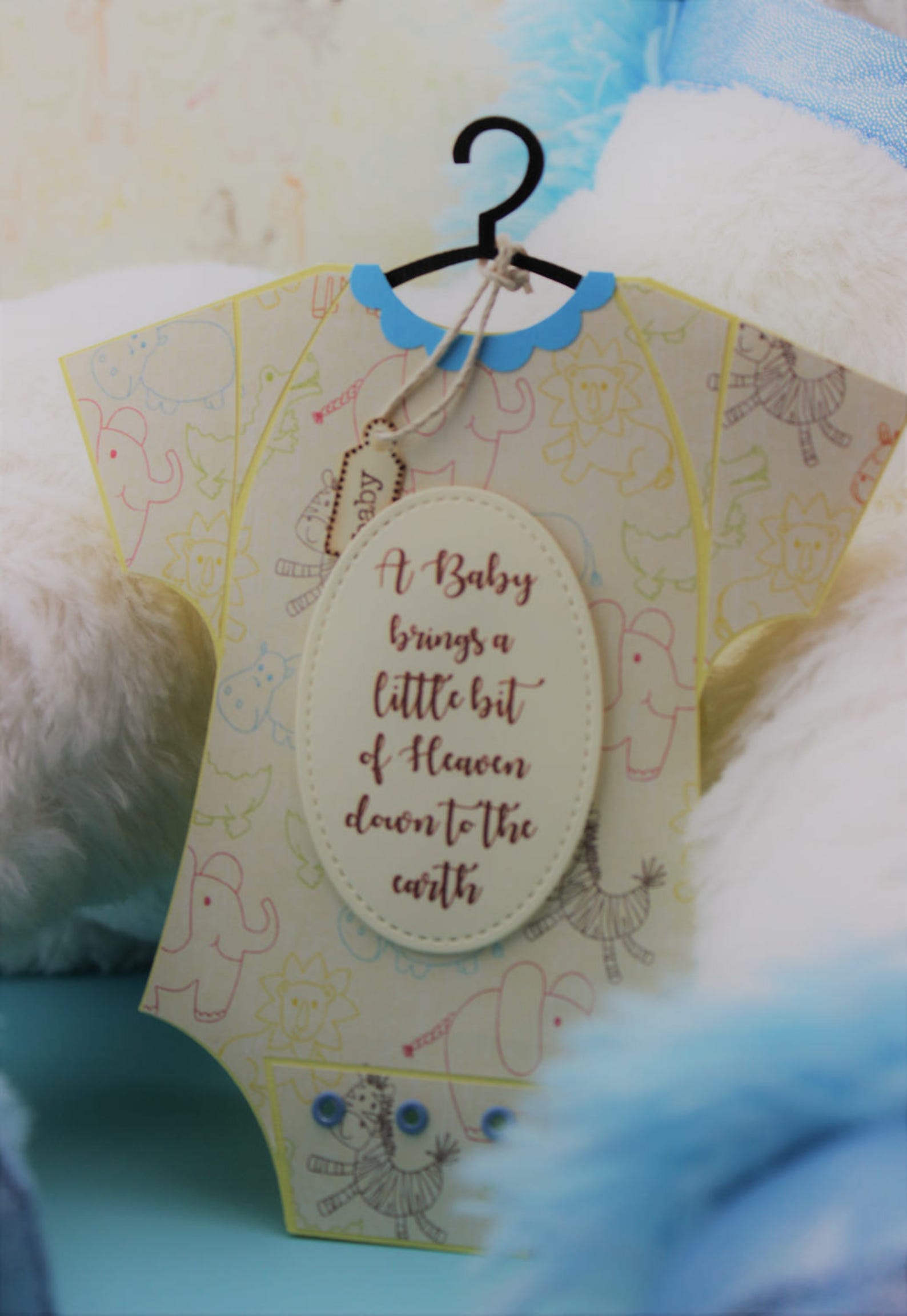 Baby Onesie Cards Baby Shower Invitation Baby Handmade Etsy