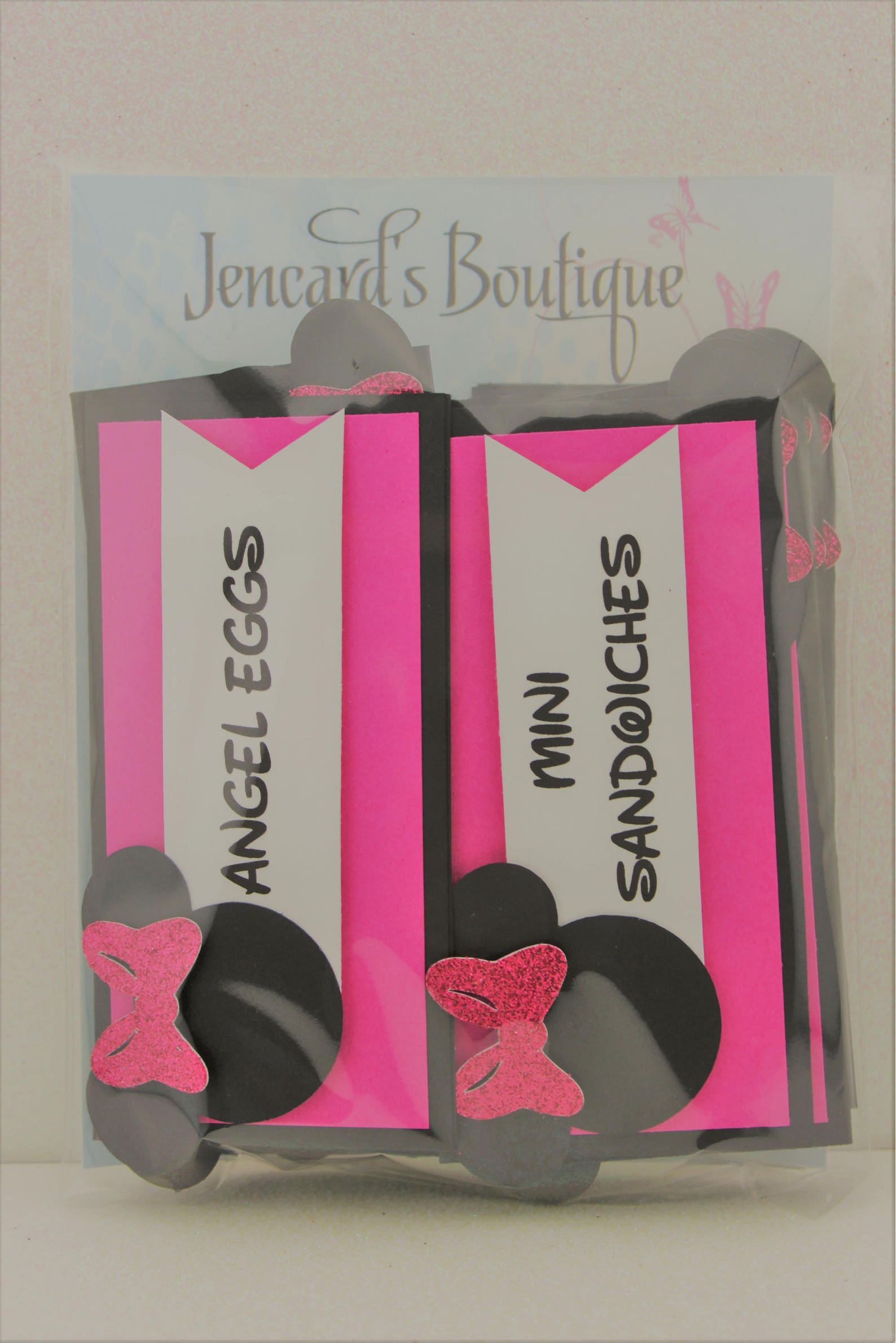12 Minnie Mouse Food Labels Minnie Mouse Birthday Minnie - Etsy