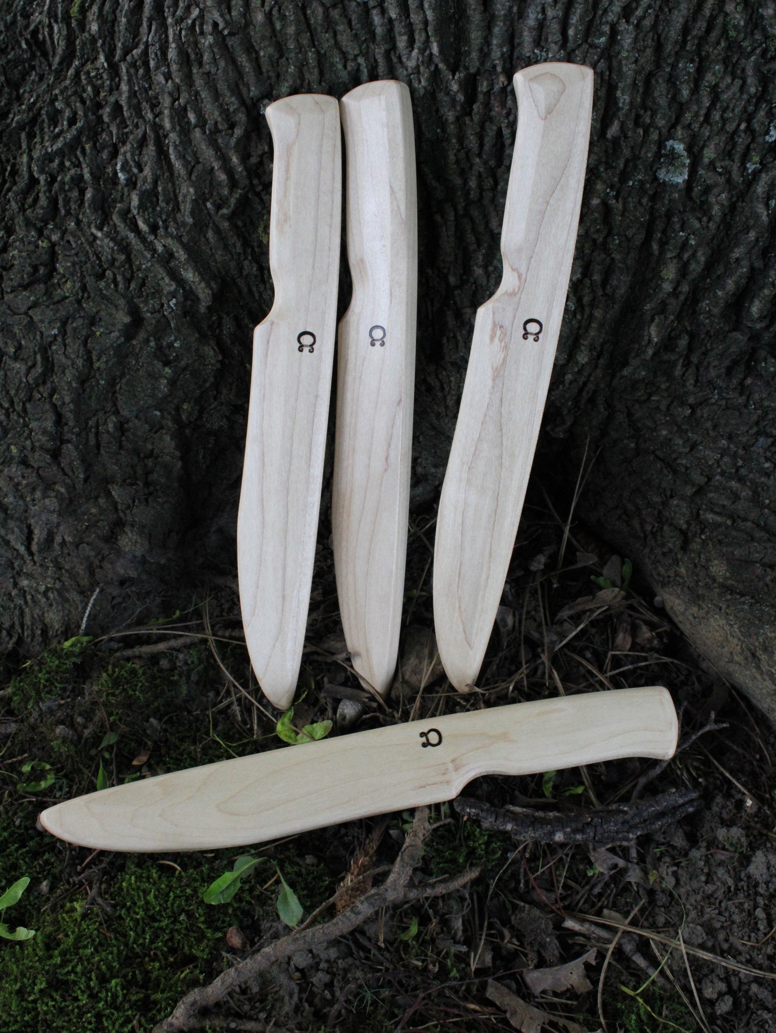 Huntsman Wooden Practice Knife Wooden Training Knife Etsy
