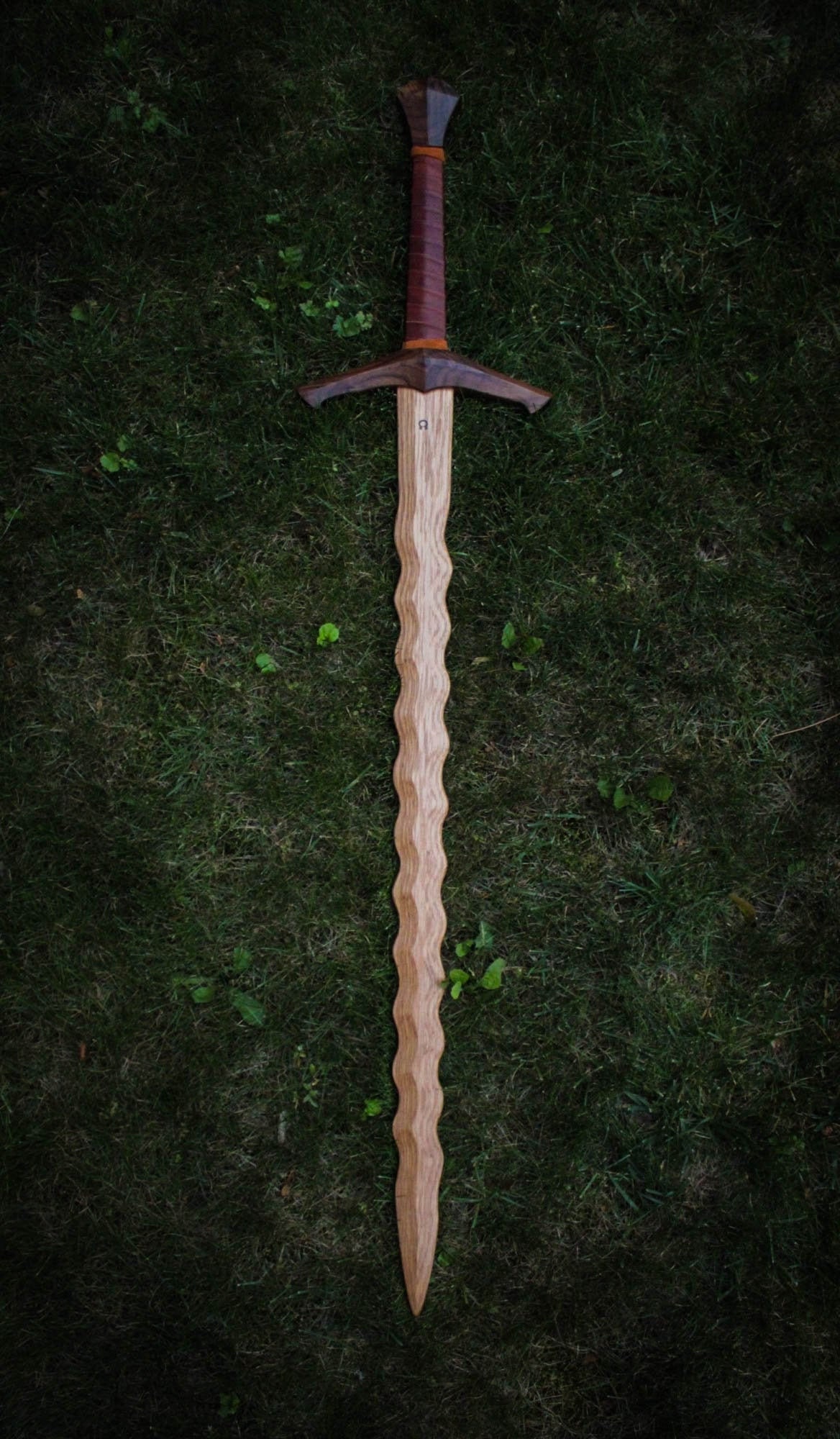 Wooden Great Sword Etsy