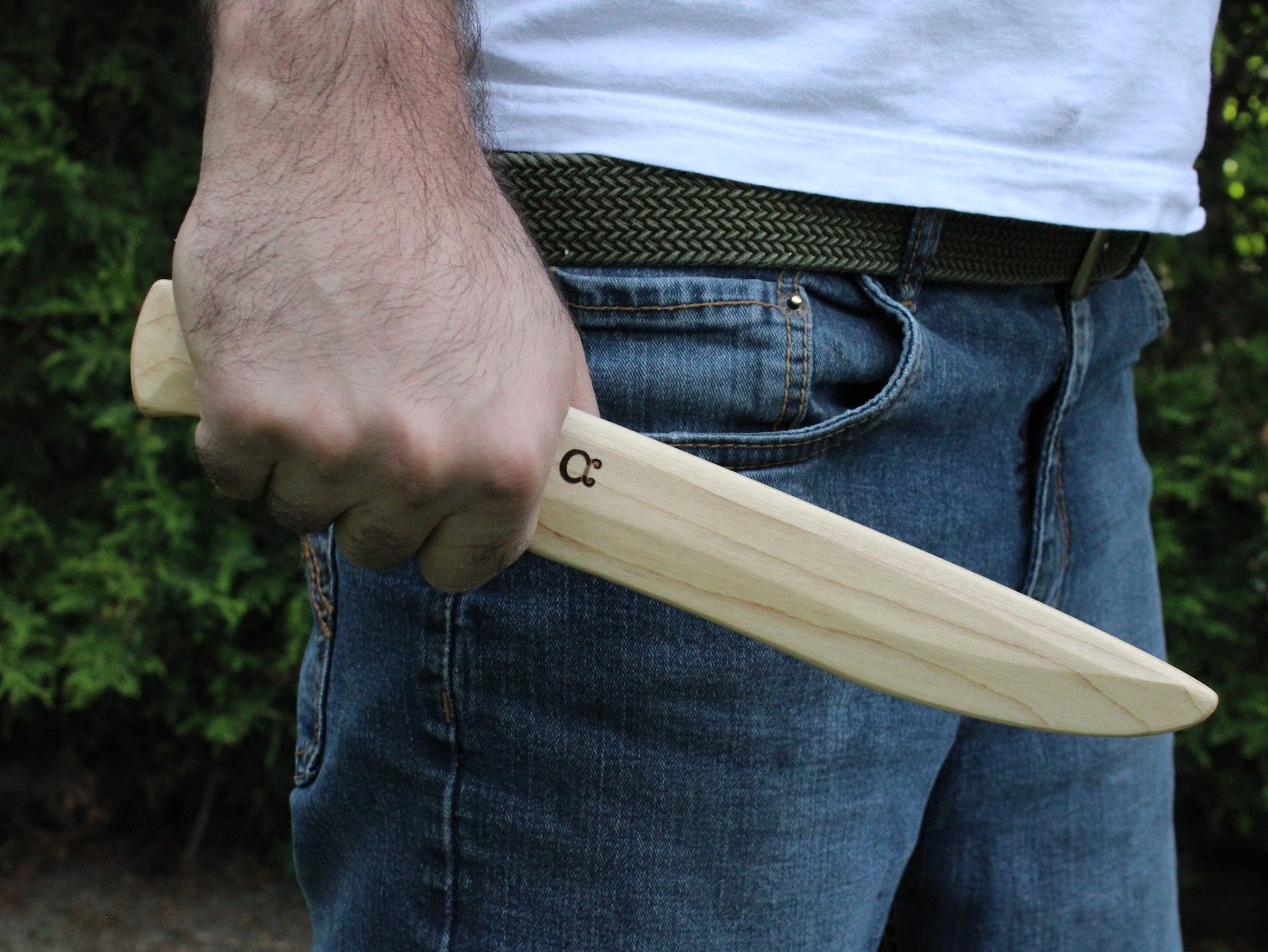 Huntsman Wooden Practice Knife Wooden Training Knife Etsy