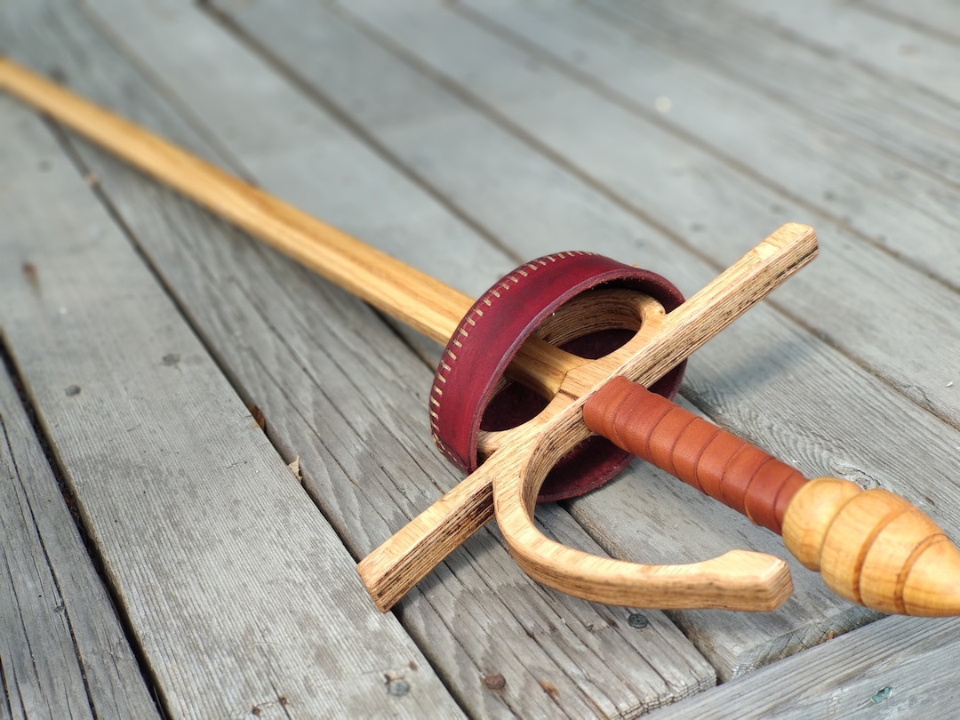 Duelist Rapier, Wooden Practice Sword, Training Sword, Training Sword