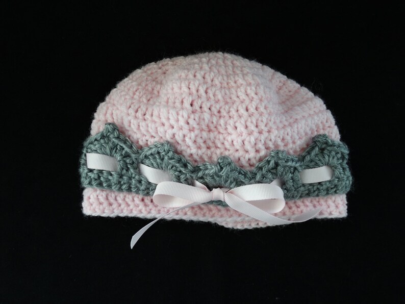 Crowned baby hat Etsy