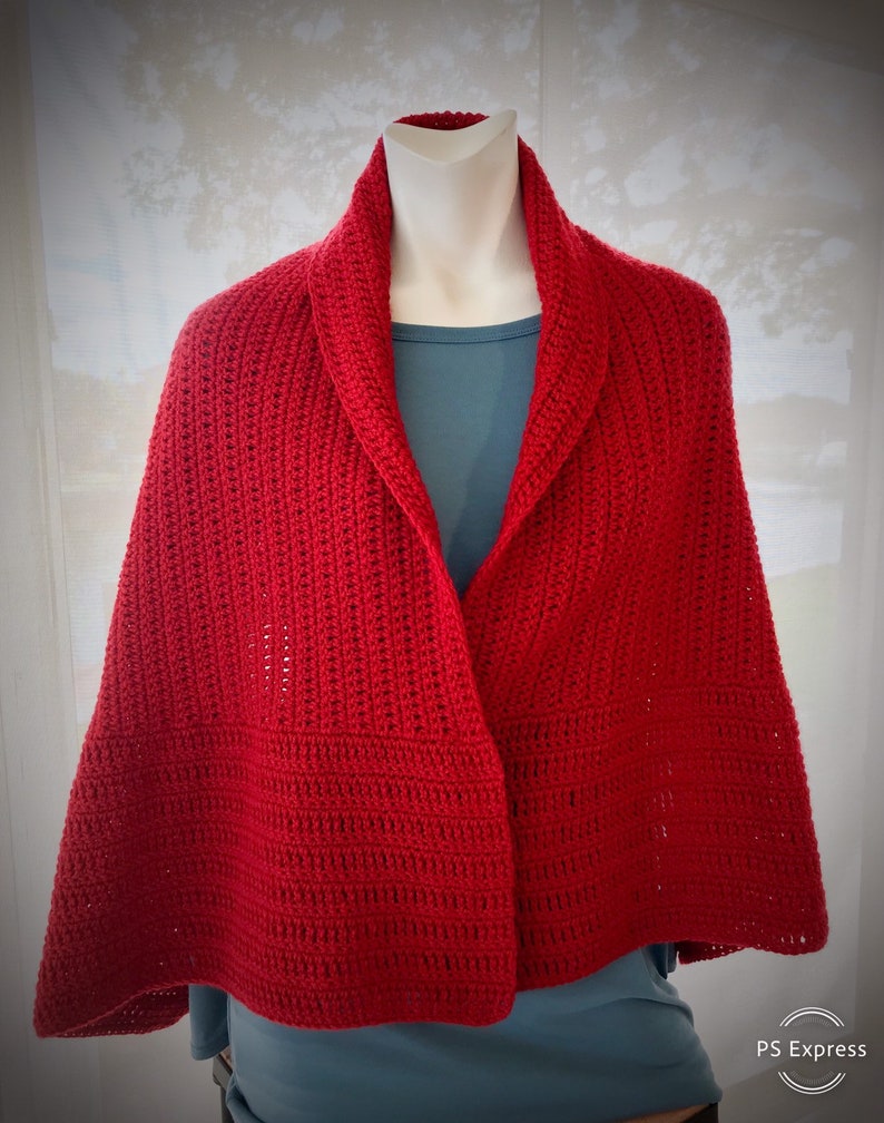 Handmade Shawl / Wrap With Button Etsy