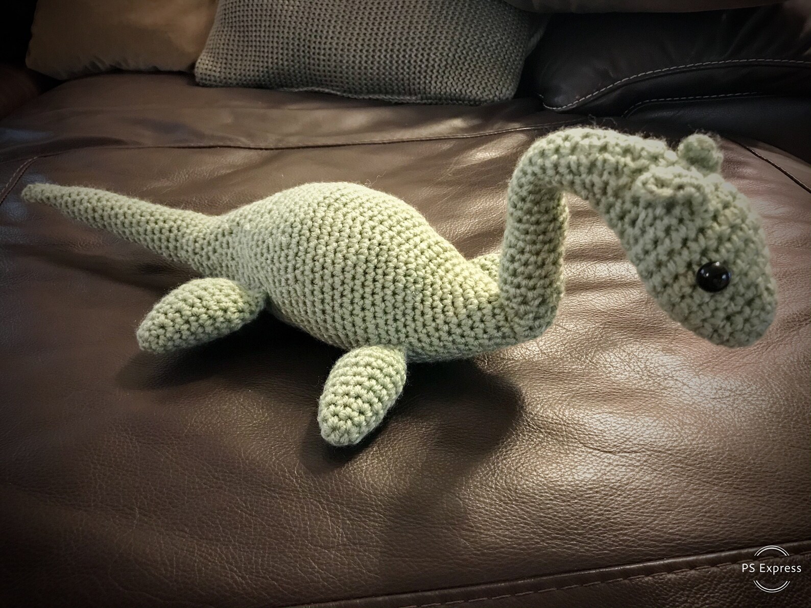 Nessie the Loch Ness Monster Handmade Crochet Stuffed Animal Etsy