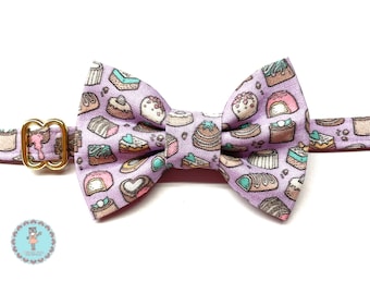 Schoko Katzenhalsband, Candy Katzenhalsband mit Kunststoff Breakaway Schnalle