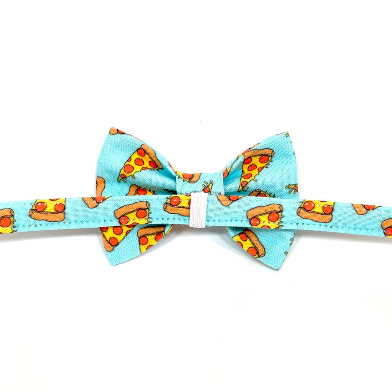 Pizza Cat Bow Tie Collar Blue Pizza Cat Collar Bow Tie Etsy