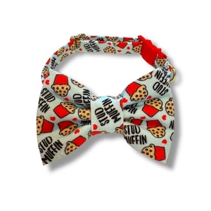 Studd Muffin Cat Bow Tie Collar: Fun Breakaway Collar