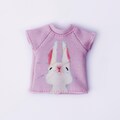 Blythe T-Shirt: Organic Cotton Pink Bunny Print product logo