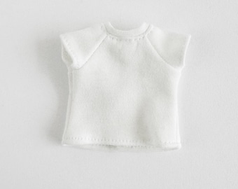 Blythe T-Shirt: Organic Cotton Jersey, White Basic Top