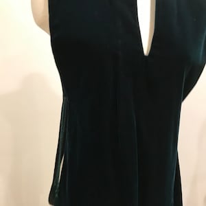 Vintage 1960 &quot;Intuitions&quot; velvet tunic
