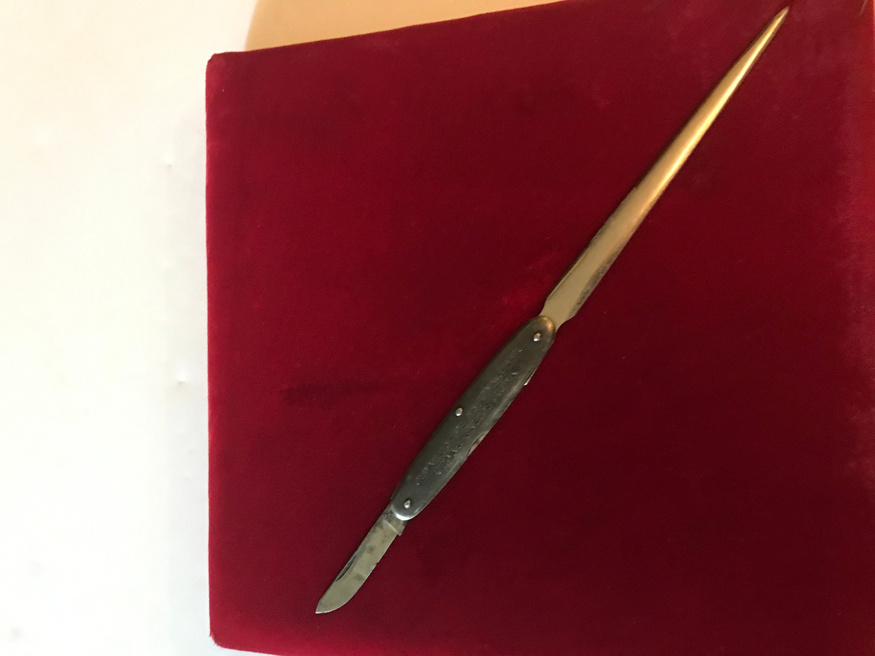 Vintage letter opener with pen knife Etsy 日本