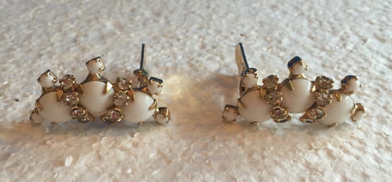 Hattie Carnegie Clip-on Earrings - image 2