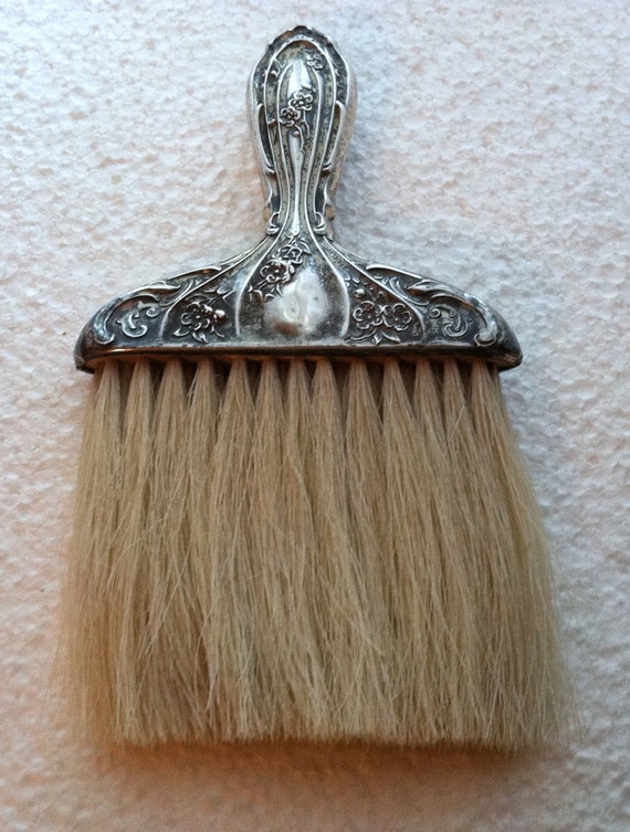 Sterling Silver Bonnet Brush - image 1