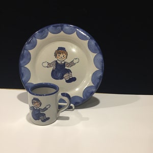 Raggedy Andy porslin