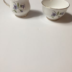 Vintage Duchess sugar creamer