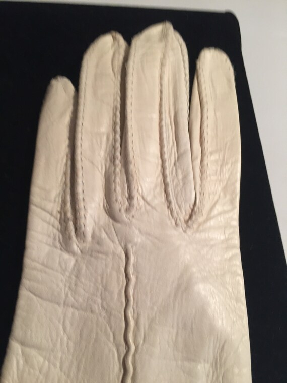 Vintage deerskin gloves - image 3