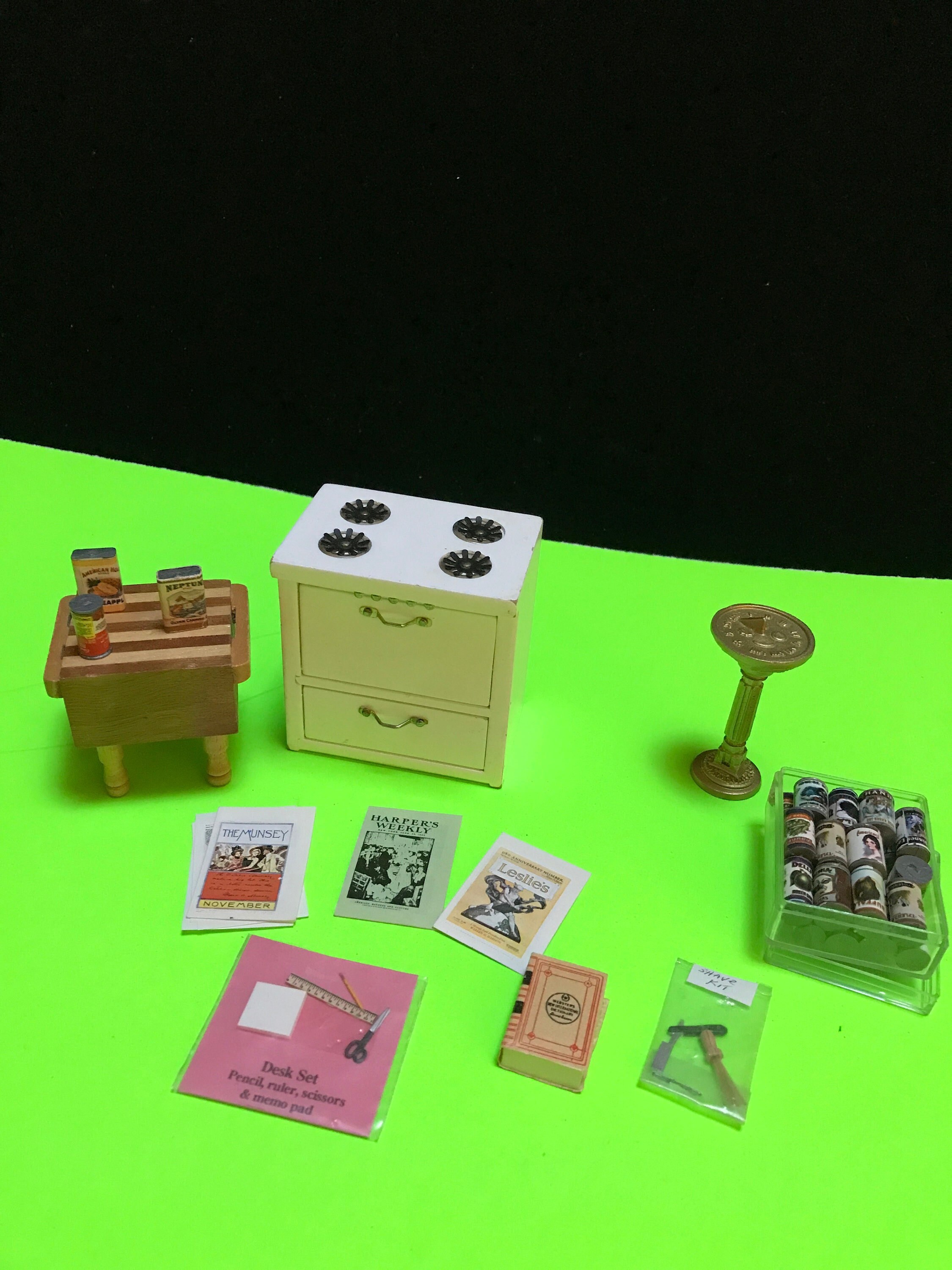 A Collection of Dollhouse Miniatures Etsy