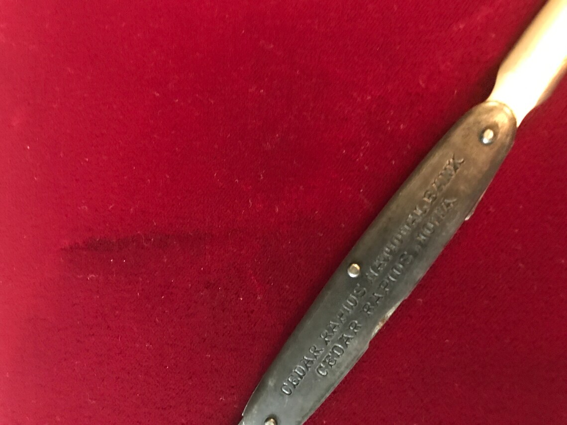 Vintage Letter Opener With Pen Knife Etsy