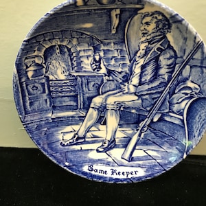 Small plate by Enoch Woods