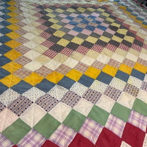 1920&quot; Around the World &quot;Patchwork quilt