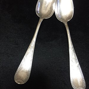 Vintage Silverplate spoons