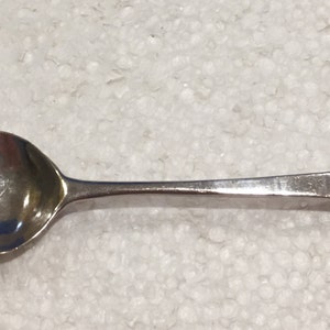 Antique Sterling Silver Hand Wrought Spoon