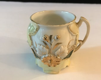 Victorian hand painted cup