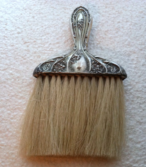 Sterling Silver Bonnet Brush - image 2