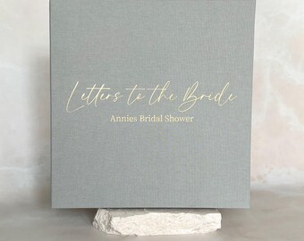 Custom Bridal Shower Album | Letters to the Bride Book | Hens Party Album | Bachelorette Gift | Gift for Bride | Future Mrs
