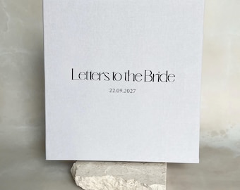 Letters to the Bride Custom Album | Letters to the Bride Book | Bachelorette Party Album | Bachelorette Gift | Gift for Bride | Hens Album