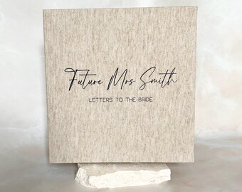 Letters to the Bride Custom Album | Letters to the Bride Book | Bachelorette Party Album | Bachelorette Gift | Gift for Bride | Miss to Mrs