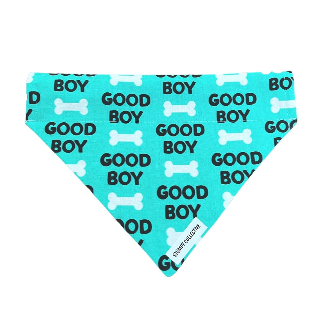 Good Boy Dog Bandana Cute Dog Bandana Show Dog Bandana Etsy Australia