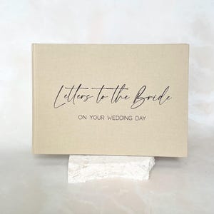 Letters to the Bride Book | Personalised Guest Book | Hens Party Book | Bridesmaid Gift