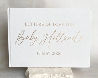 Personalised Baby Shower Guest Book