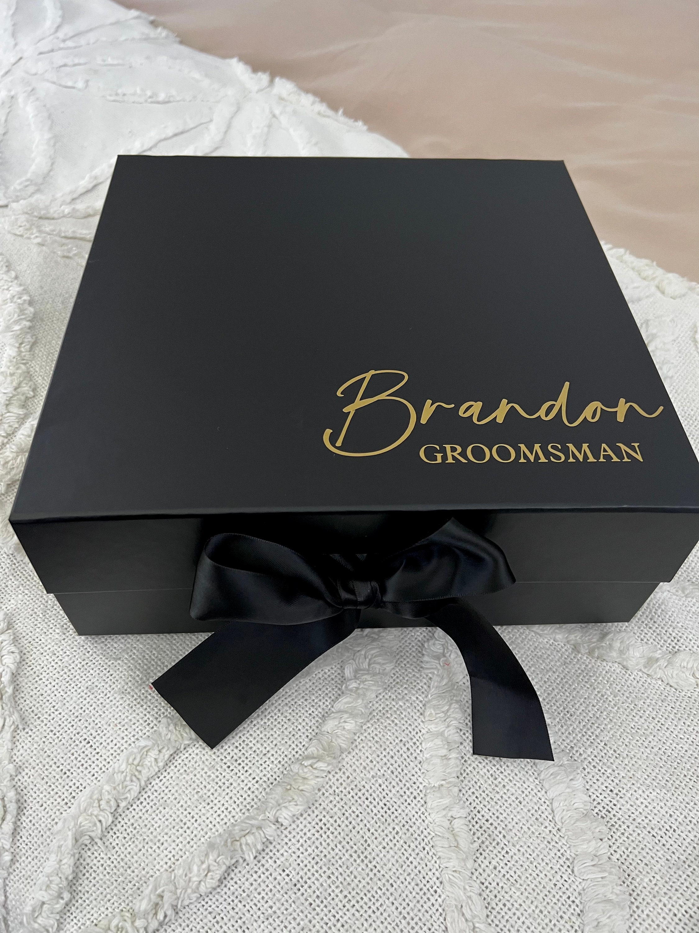 Groomsman Proposal Gift Box Best Man Gift Box Etsy Australia