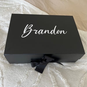Groomsman Proposal Gift Box | Magnetic Gift Box | Groomsman Gifts | Gift for Best Man | Wedding Party Gift