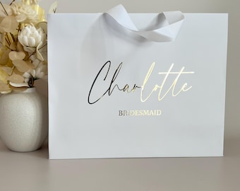 Personalised Bridesmaid Gift Bag | Bridesmaid Proposal | Custom Gift Bag | Gift for Her | Bridal Party Proposal | Maid of Honour Gift